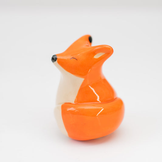 Happy Fox Figurine - sarahbrabbin