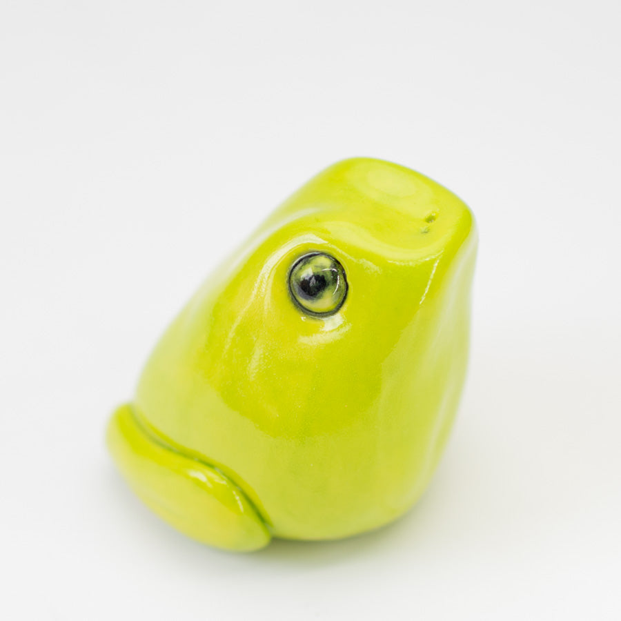 Small Ceramic Frog Sculpture - sarahbrabbin