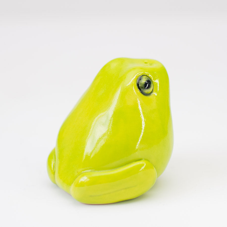 Small Ceramic Frog Sculpture - sarahbrabbin