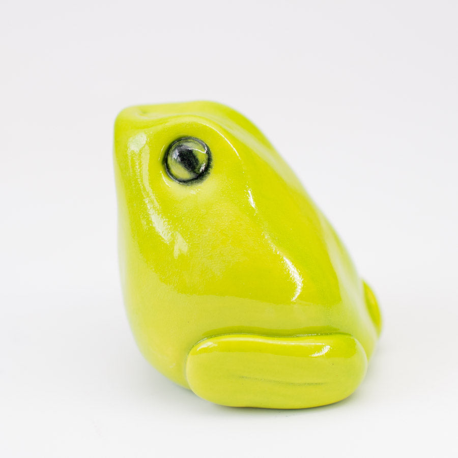 Small Ceramic Frog Sculpture - sarahbrabbin