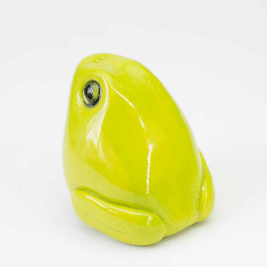 Small Ceramic Frog Sculpture - sarahbrabbin