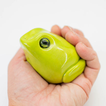 Small Ceramic Frog Sculpture - sarahbrabbin