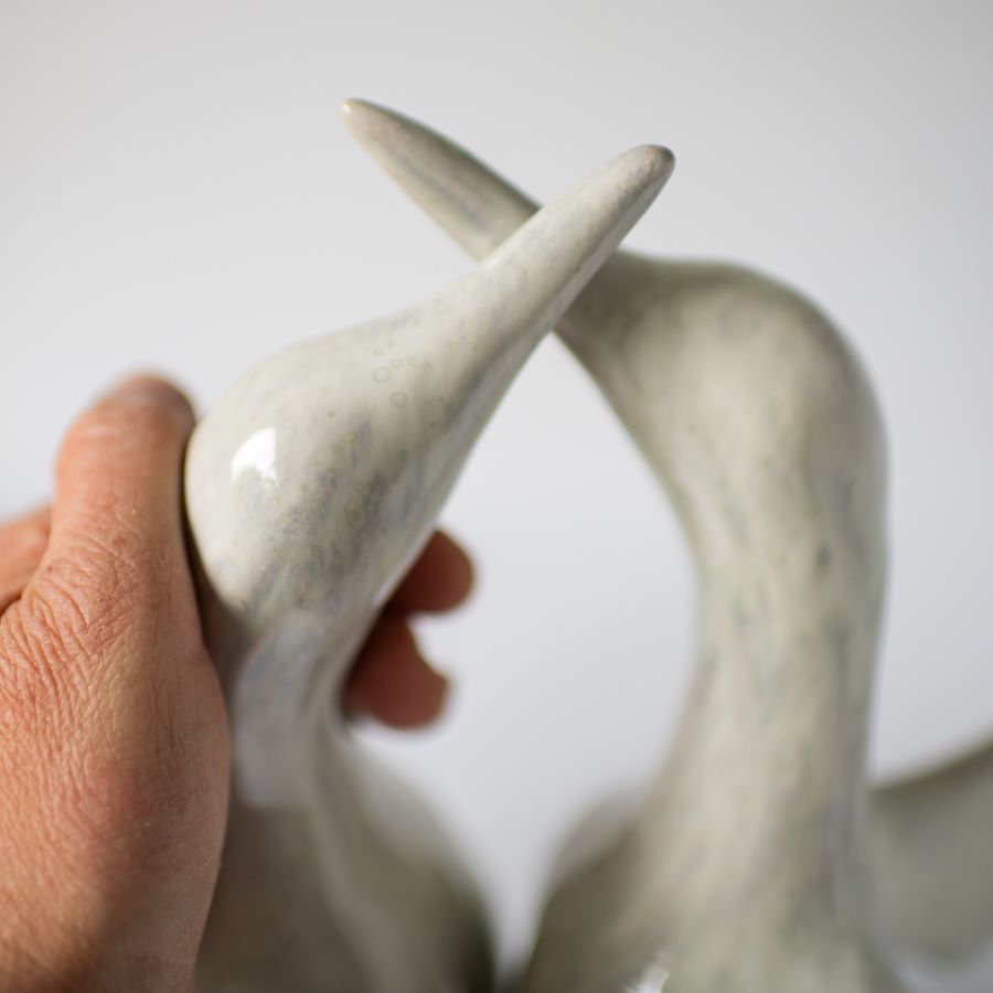 Ceramic Gannet Sculpture - sarahbrabbin