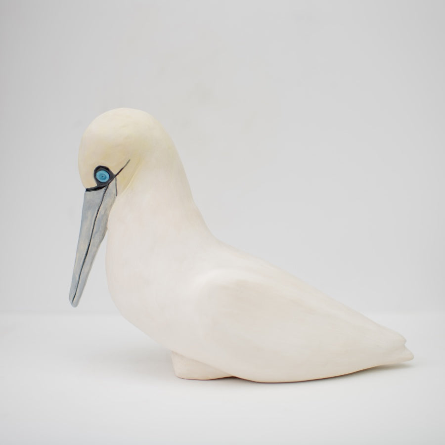 Clay Gannet Sculpture - sarahbrabbin