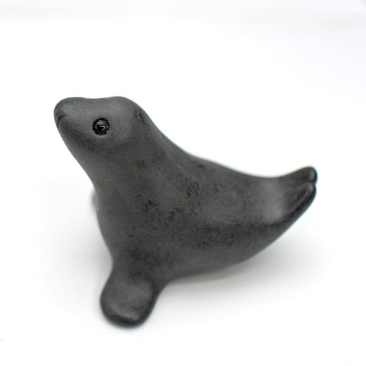 Small Ceramic Grey Seal - sarahbrabbin