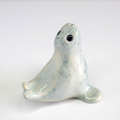 Small Ceramic Grey Seal - sarahbrabbin