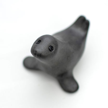 Small Ceramic Grey Seal - sarahbrabbin