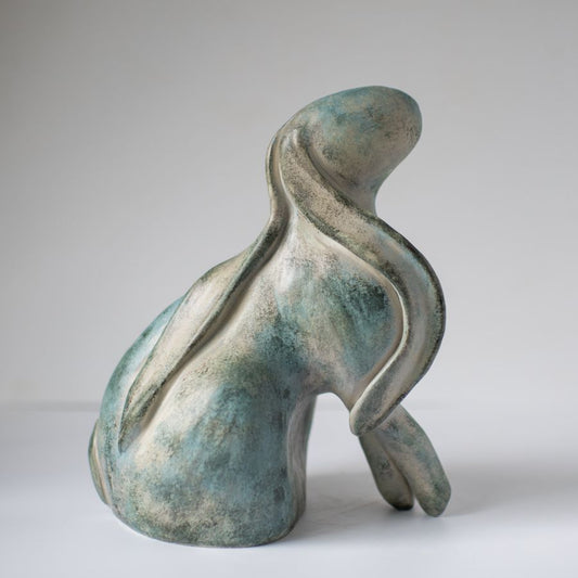 Ceramic hare sculpture - sarahbrabbin