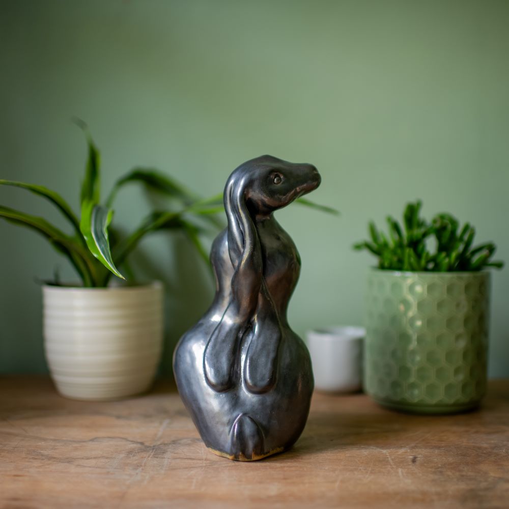 Ceramic hare sculpture - sarahbrabbin