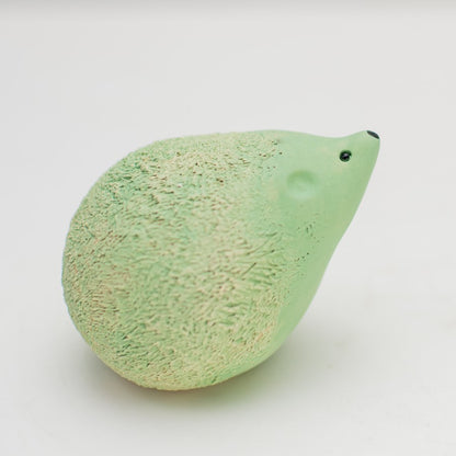 Small Ceramic Hedgehog - Mint - sarahbrabbin
