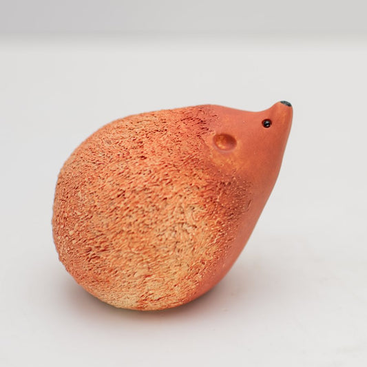 Small Ceramic Hedgehog - Brown - sarahbrabbin