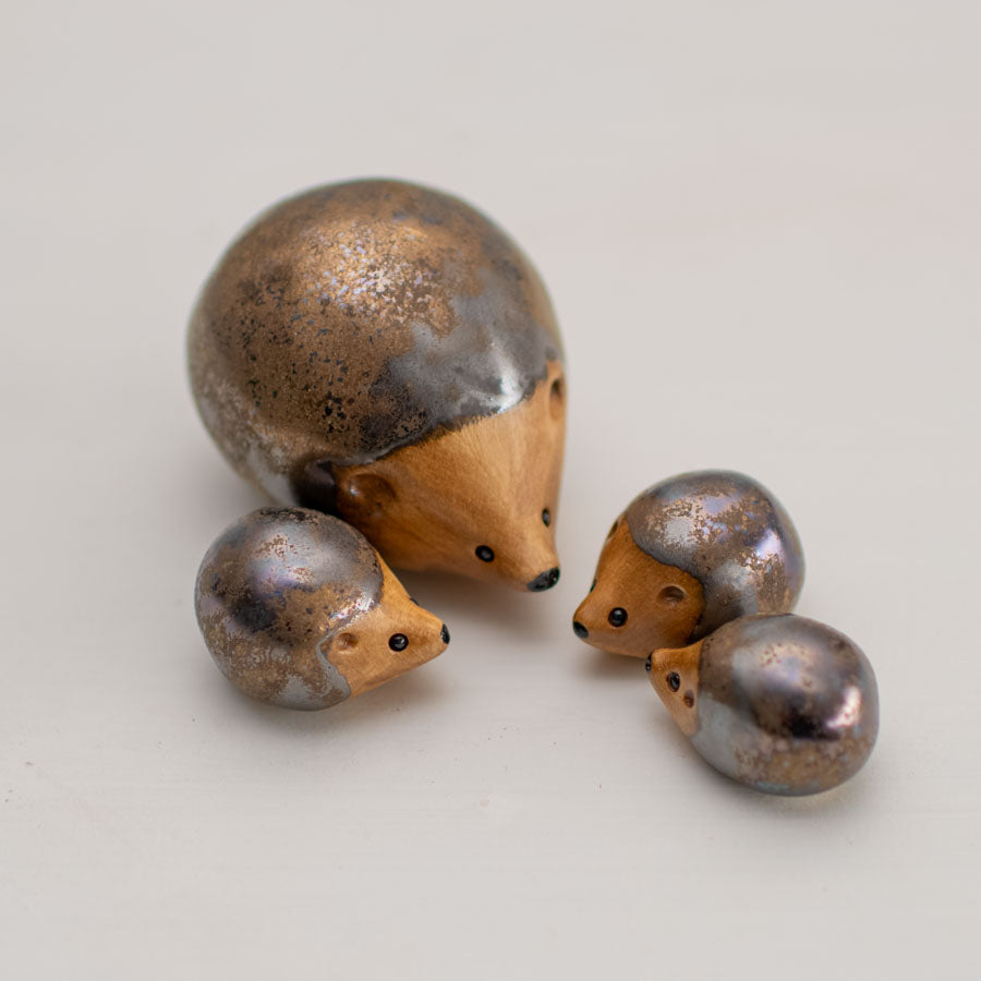 Small Ceramic Hedgehog Family - sarahbrabbin