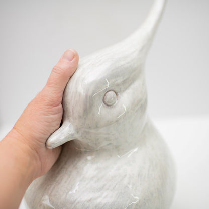 Clay Lapwing Sculpture - sarahbrabbin