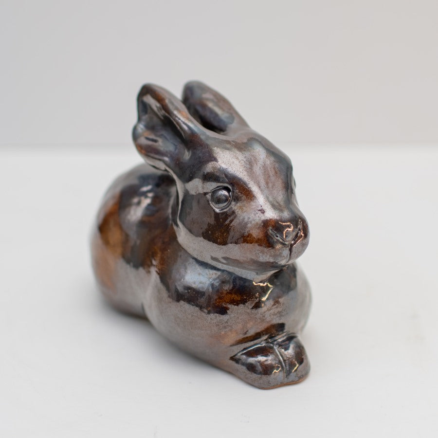 Large Ceramic Leveret Sculpture - sarahbrabbin