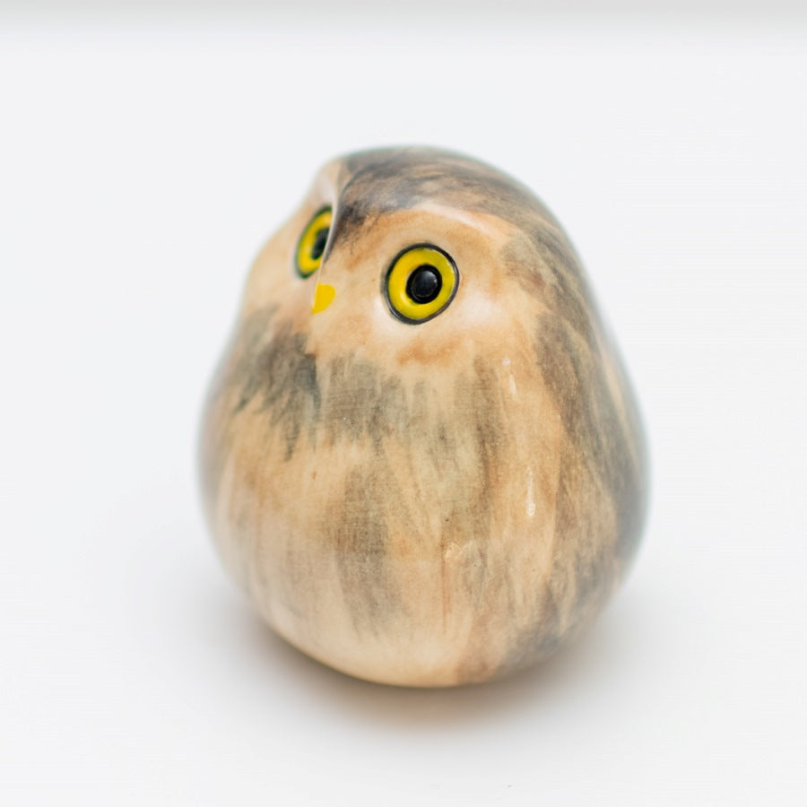Small Ceramic Little Owl Sculpture - sarahbrabbin