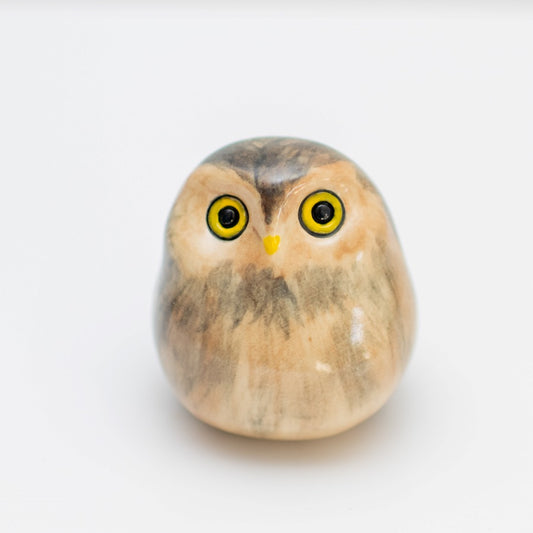 Small Ceramic Little Owl Sculpture - sarahbrabbin