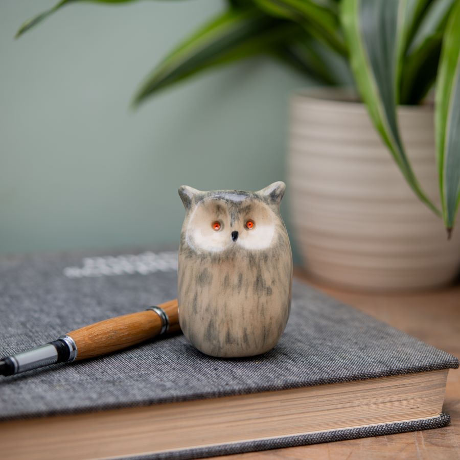 Ceramic Long Eared Owl - sarahbrabbin