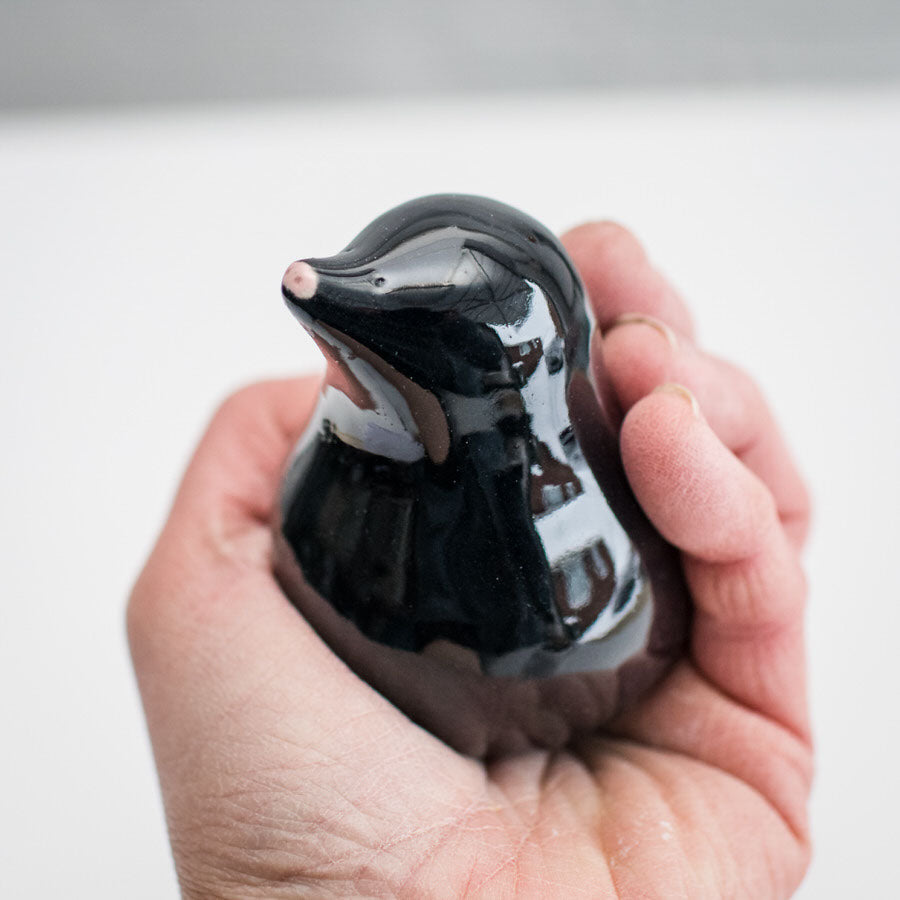 Small Ceramic Mole Sculpture - sarahbrabbin