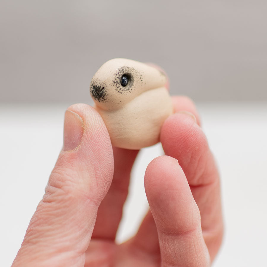 Small Ceramic Hare and Leveret Sculpture - sarahbrabbin