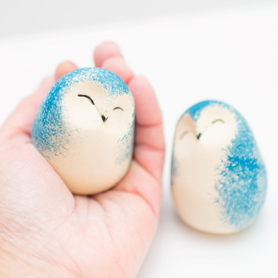 Ceramic Happy Owls Gift Set - sarahbrabbin