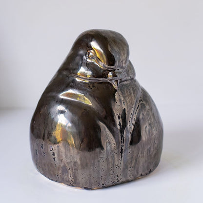 Large Ceramic Pigeon Sculpture - sarahbrabbin