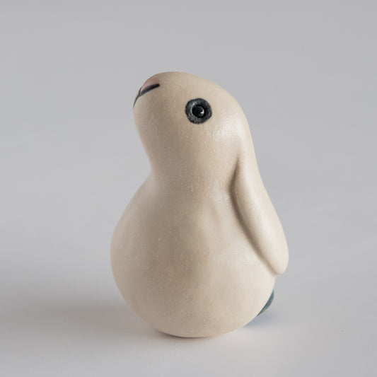 Ceramic collectable - Bobbly Bunny Sculpture - sarahbrabbin