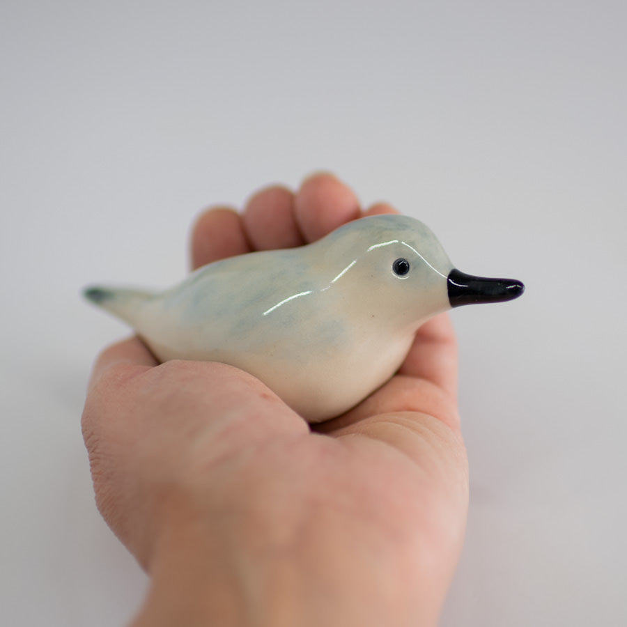 Ceramic Sanderling Sculpture - sarahbrabbin