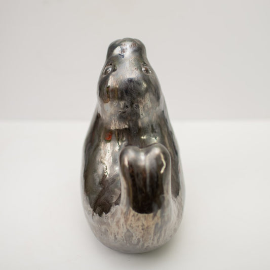Large Ceramic Seal Sculpture, front view