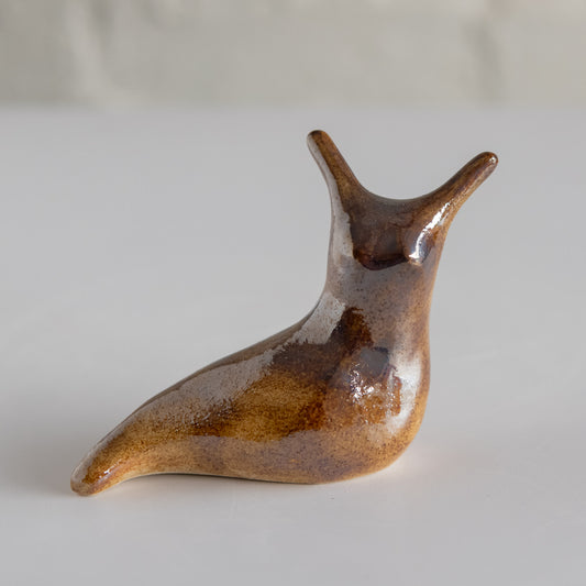 Small Ceramic Slug - Metallic - sarahbrabbin