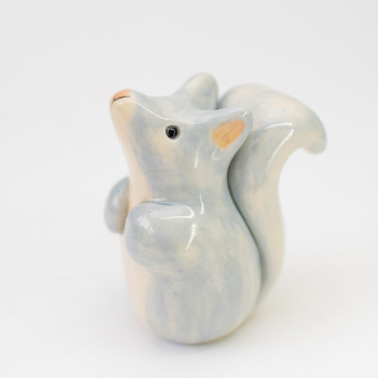Small Ceramic Grey Squirrel - sarahbrabbin