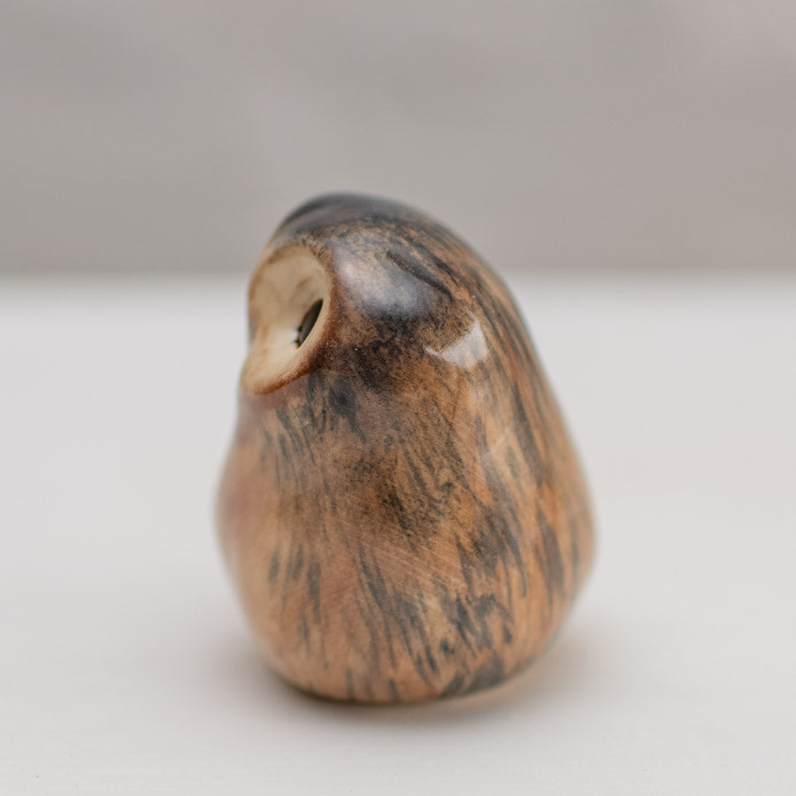 Small Ceramic Tawny Owl Sculpture - sarahbrabbin