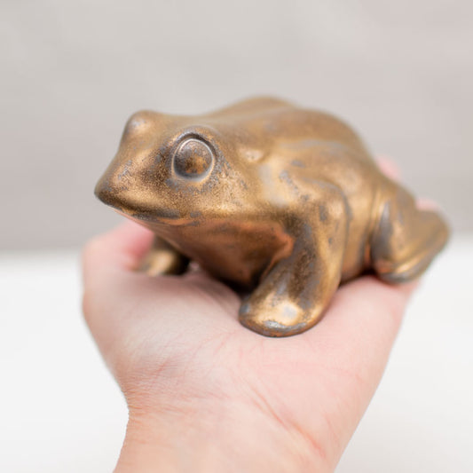Medium Ceramic Toad Sculpture - sarahbrabbin