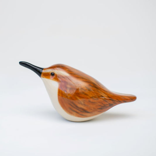 Small Ceramic Treecreeper Sculpture - sarahbrabbin