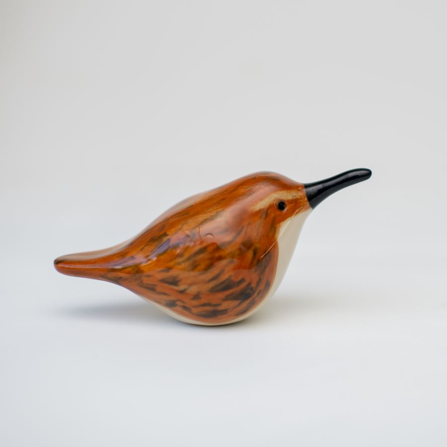 Small Ceramic Treecreeper Sculpture - sarahbrabbin