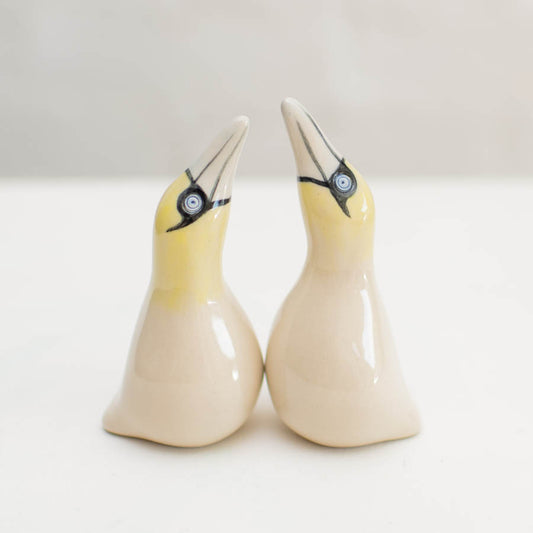 Small Ceramic Gannet Sculpture Set