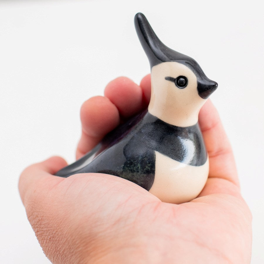 Ceramic Lapwing Sculpture