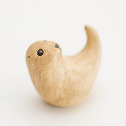 Natural finish Curly Otter