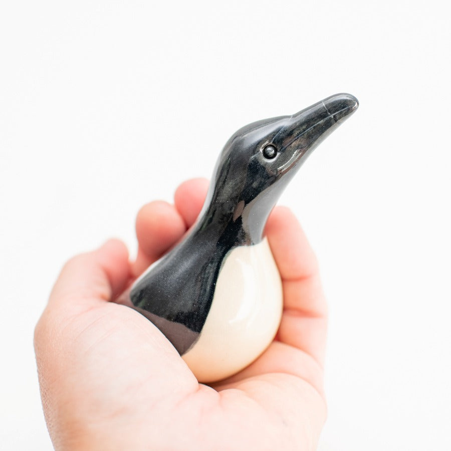 Ceramic Razorbill Sculpture