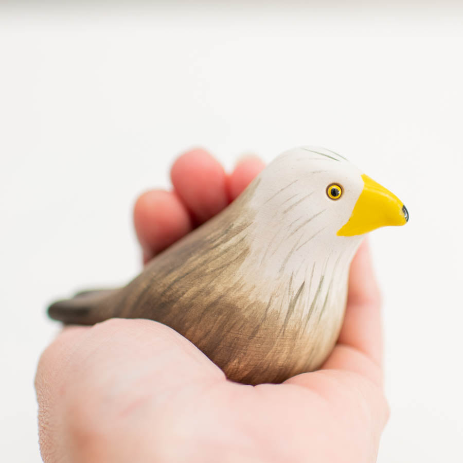 Ceramic Red Kite held in a hand