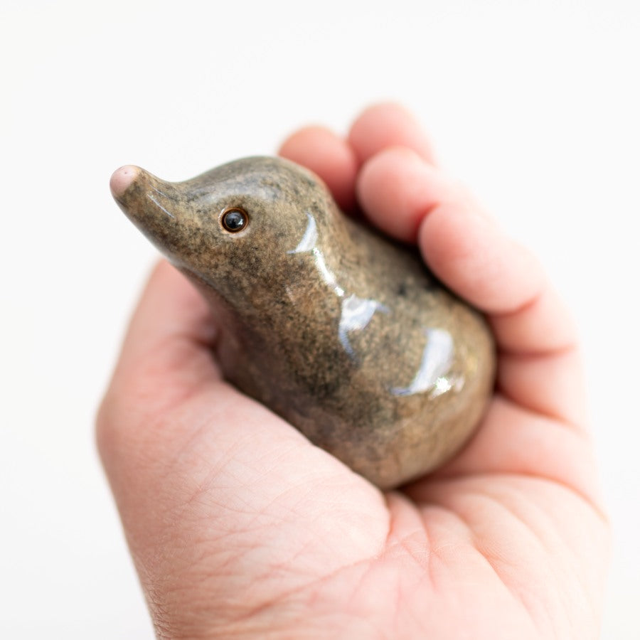 Small Ceramic Shrew Family