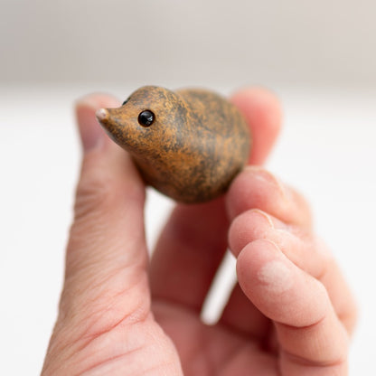 Small Ceramic Shrew Family