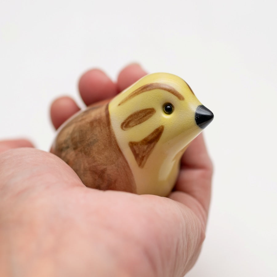 Small Ceramic Yellowhammer