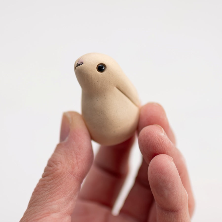 Small Ceramic Bobbly Bunny & Baby