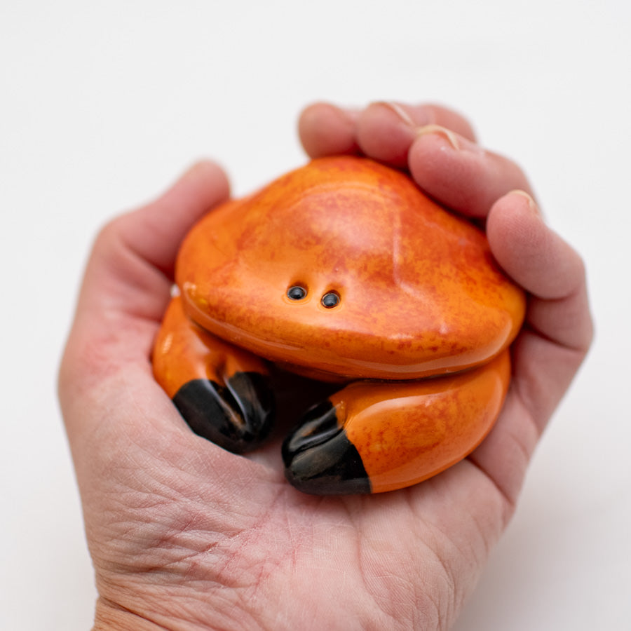 Small ceramic crab - sarahbrabbin