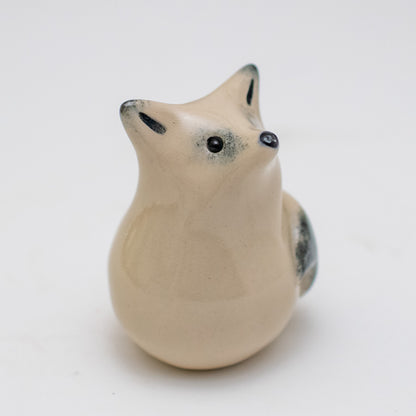Ceramic Arctic Fox - sarahbrabbin