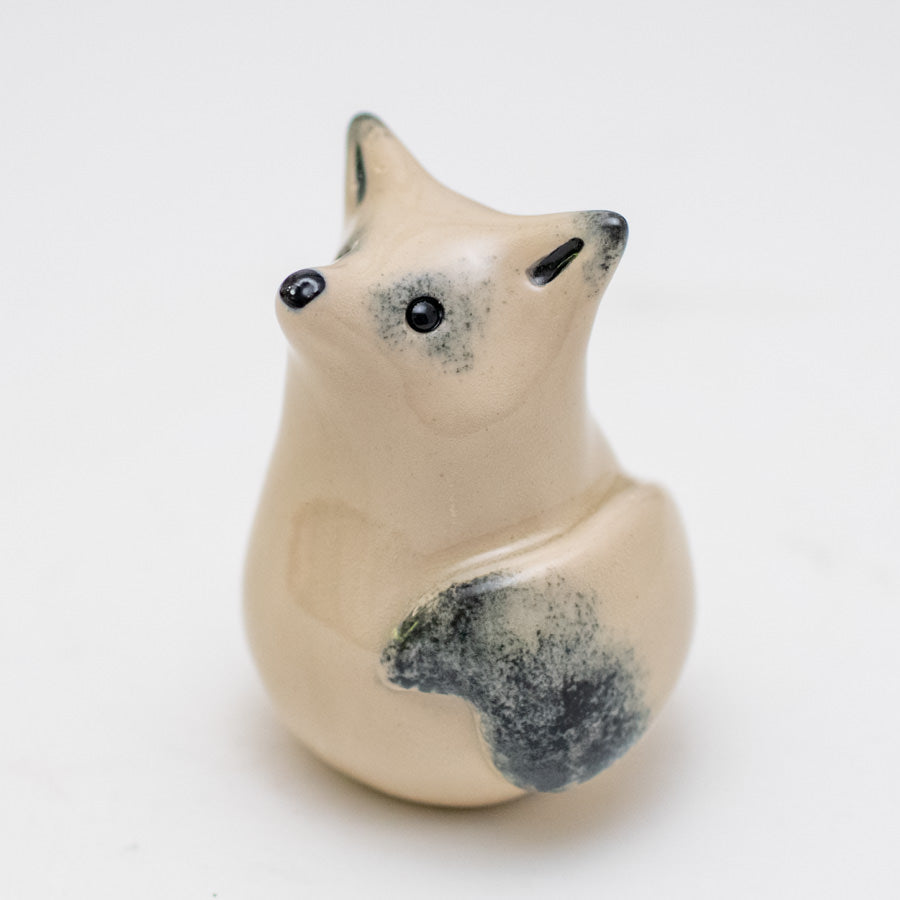 Ceramic Arctic Fox - sarahbrabbin