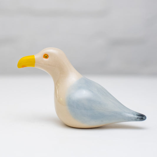 Ceramic Seagull Sculpture