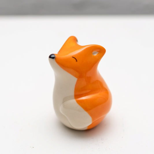 Happy Fox Figurine