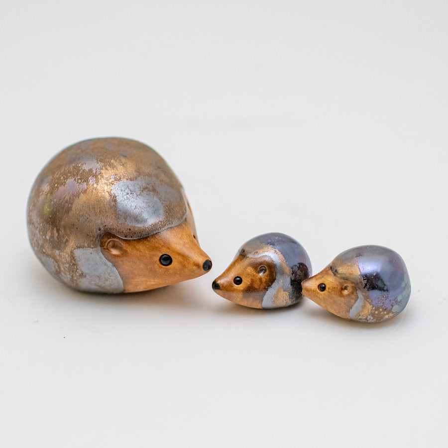 Small Ceramic Hedgehog Family - sarahbrabbin