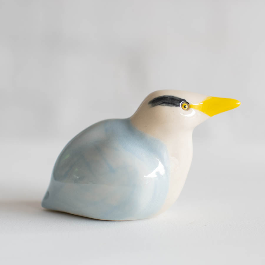 Small ceramic Heron Sculpture